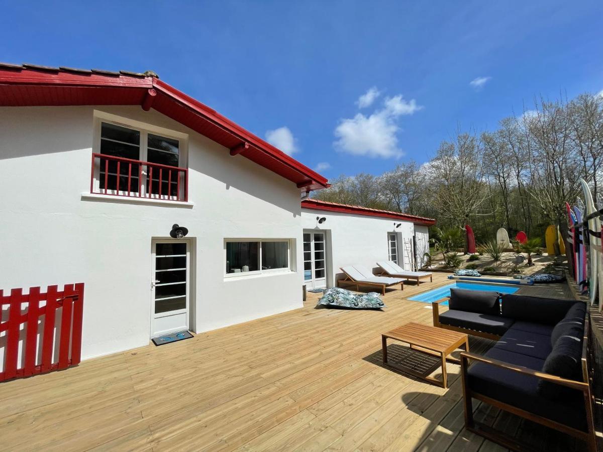 Villa Avec Piscine A 5 Minutes De L'Ocean Bidart Exterior foto